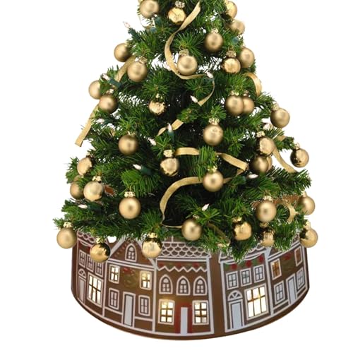 Christmas Tree Skirt Collar, LED Gingerbread House Skirt, Holiday Tree Collar, Christmas Tree Collar 26/28 Inches, Reusable Christmas Skirt, Winter Holiday Supplies, Festive Tree Base Cover, Christmas Tree Skirt Collar, LED Gingerbread House Skirt, Holiday Tree Collar, Christmas Tree Collar 26/28 Inches, Reusable Christmas Skirt, Winter Holiday Supplies, Festive Tree Base Cover, von Gungtj