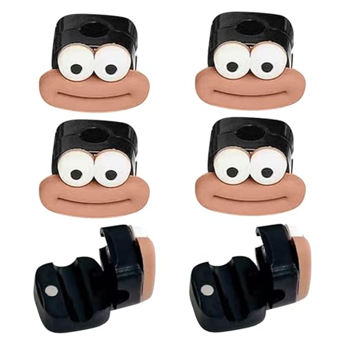 Gungtj Desktop-Kabelhalter, selbstklebender Kabelhalter | Magnetische Schreibtisch-Kabelklemmen,6 x Mehrzweck-Kabel-Organizer, lustige Kabel- für Auto-Armaturenbrett, Nachttisch Gungtj Desktop-Kabelhalter, selbstklebender Kabelhalter | Magnetische Schreibtisch-Kabelklemmen,6 x Mehrzweck-Kabel-Organizer, lustige Kabel- für Auto-Armaturenbrett, Nachttisch von Gungtj