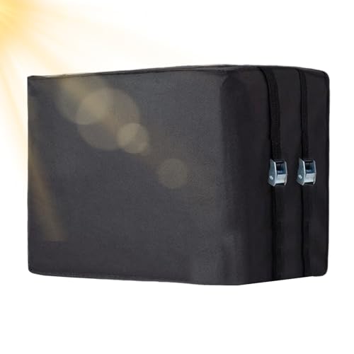 Gungtj Klimaanlagen-Abdeckung, Winter, Klimaanlagen-Abdeckungen für Fenstereinheiten, wasserdicht, Barriere-Schutzschild mit verstellbaren Schnallen für Kompressor-Kondensator-Zentrale von Gungtj