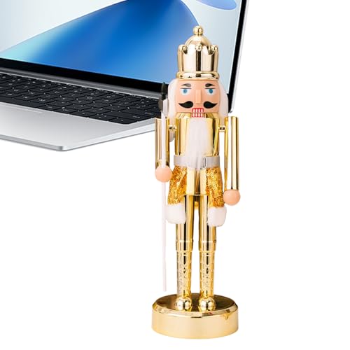 Gungtj Nussknacker Figuren | Holz Weihnachtsdekoration Nussknacker,Saisonale Deko Für Wohnzimmer Schreibtisch Thanksgiving Büro Party Ferien Schule Wohnheim von Gungtj
