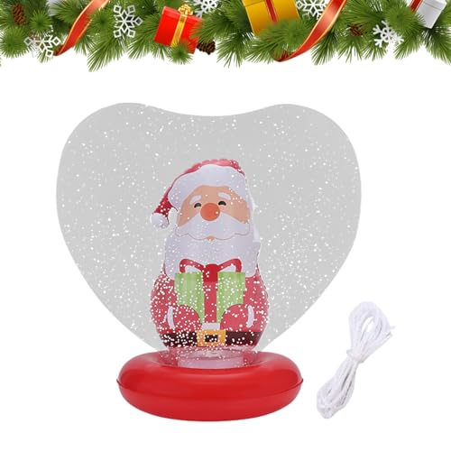 Gungtj Riesige Aufblasbare Weihnachtskugel - Herzförmige Leuchtende Weihnachtsdekoration,Figur Innen Blasball Deko - Für Außen Garten Rasen Terrasse Strandweg Gungtj Riesige Aufblasbare Weihnachtskugel - Herzförmige Leuchtende Weihnachtsdekoration,Figur Innen Blasball Deko - Für Außen Garten Rasen Terrasse Strandweg von Gungtj