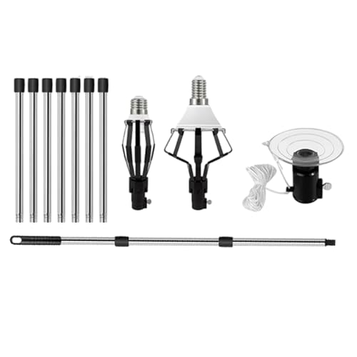 Gungtj Telescopic Bulb Changer, Adjustable Light Changer, High Ceiling Light Remover, Extendable Light Bulb Pole, Light Bulb Replacement Tool, Light Bulb Change Kit for Ceiling Gungtj Telescopic Bulb Changer, Adjustable Light Changer, High Ceiling Light Remover, Extendable Light Bulb Pole, Light Bulb Replacement Tool, Light Bulb Change Kit for Ceiling von Gungtj