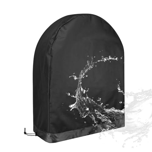 Gungtj Ventilator-Staubschutz, elektrische Ventilatorabdeckungen, 64 x 73 x 21 cm, Oxford-Schutz, wasserdicht, verschleißfest, Kühlvorrichtung, Schutz für Wohnung, Schlafsaal, Outdoor, Innenbereich von Gungtj