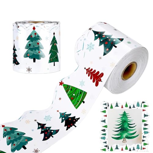 Gungtj Weihnachtsbaum Pinnwand Sticker | 18 Meter Weihnachts Pinnwand Border - Festliche Deko Für Wand Treppe Tür Schreibtisch Zimmer Zuhause Schule Gungtj Weihnachtsbaum Pinnwand Sticker | 18 Meter Weihnachts Pinnwand Border - Festliche Deko Für Wand Treppe Tür Schreibtisch Zimmer Zuhause Schule von Gungtj