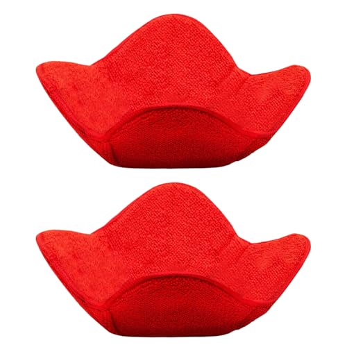 Microwave Bowl Cozy, Heat Proof Dishes Rack, 9.84x8.27 Inches 2 Pieces Anti-Scalding Insulated Fabric, Reversible Design, Bowls Holder for Microwave Use in Home, Kitchen, Apartment and Camping von Gungtj
