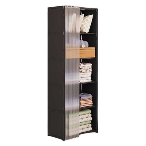 Tragbarer Schrank-Organizer, robustes Kleiderregal mit Vliesstoffbezug, ideale Aufbewahrungslösung für Schlafzimmer und kleine Räume, einfache Montage und vielseitiges Design Tragbarer Schrank-Organizer, robustes Kleiderregal mit Vliesstoffbezug, ideale Aufbewahrungslösung für Schlafzimmer und kleine Räume, einfache Montage und vielseitiges Design von Gungtj