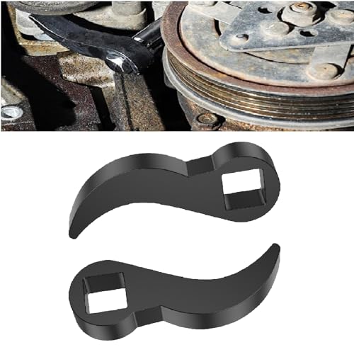 2 Stück Brecheisen Adapter Kopf,Verstellbarer Multifunktionaler Brechstangen-Adapterkopf,Crowbar Adapter,Halbschaft Entfernung Auto Reparaturwerkzeuge,Pry Bar Crowbar Tools für Enge Platzverhältnisse von Guniata
