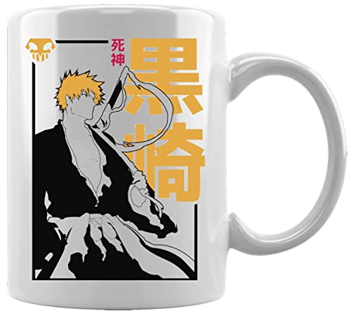 Bleach Anime Character Keramikbecher Weißes Kaffee Tee Wasser Tasse Büro Home Ceramic White Mug Cup von Gunmant