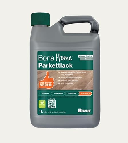 Bona Home Parkettlack Classic Versiegelung glänzend 1,0L von Gunreben