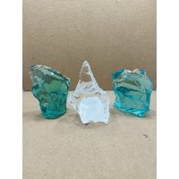 2, 3 Kg Andara Crystal 3 Mix Farben Weiß Klar, Aqua Blau & Türkis Monatomic Zur Heilung von GunsAndaraCrystal