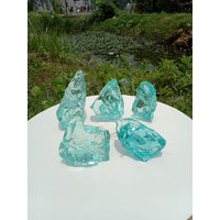 5 Stück //1, 6 Kg Rohsteine Andara Kristall Grün Toscha Monatomic von GunsAndaraCrystal
