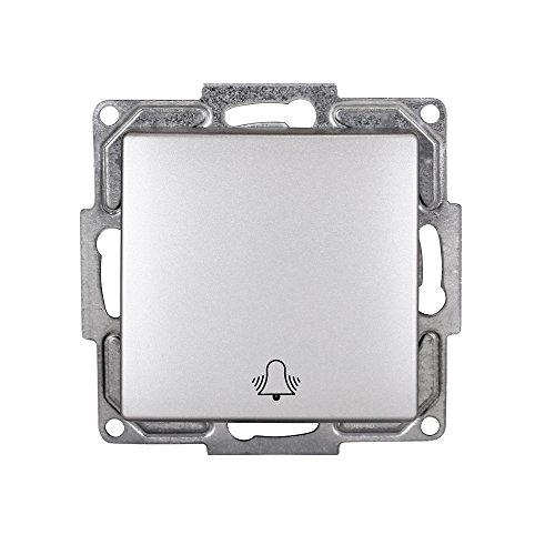 Schalterprogramm Gunsan Visage silber (Klingeltaster Taster-Klingel Unterputz) von Günsan