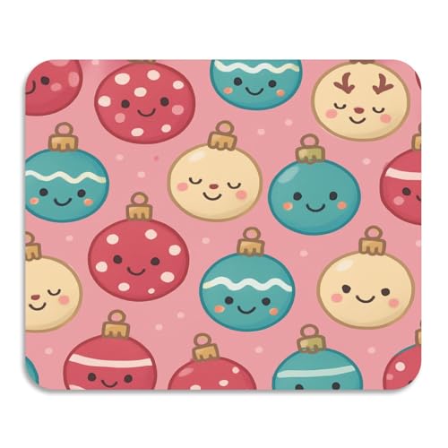 Abtropfmatte mit Weihnachtskugel-Muster, saugfähig, Kieselgur, rutschfest, Zubehör für die Arbeitsplatte von GuoChe