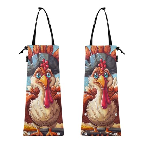 Auto-Müllbeutel, Autotaschen für Müll, Auto-Müllsack für Auto, 2 Stück, Auto-Müllbehälter, Happy Thanksgiving Day Auto-Müllbeutel, Autotaschen für Müll, Auto-Müllsack für Auto, 2 Stück, Auto-Müllbehälter, Happy Thanksgiving Day von GuoChe