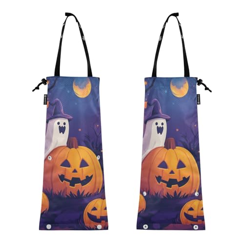 Auto Müllbeutel Hängende Müllbeutel für Autos LKW Müllsack 2 Stück Auto Mülleimer für Rücksitz Halloween Hexenzeit Kürbis Schwarze Katze Eule Auto Müllbeutel Hängende Müllbeutel für Autos LKW Müllsack 2 Stück Auto Mülleimer für Rücksitz Halloween Hexenzeit Kürbis Schwarze Katze Eule von GuoChe