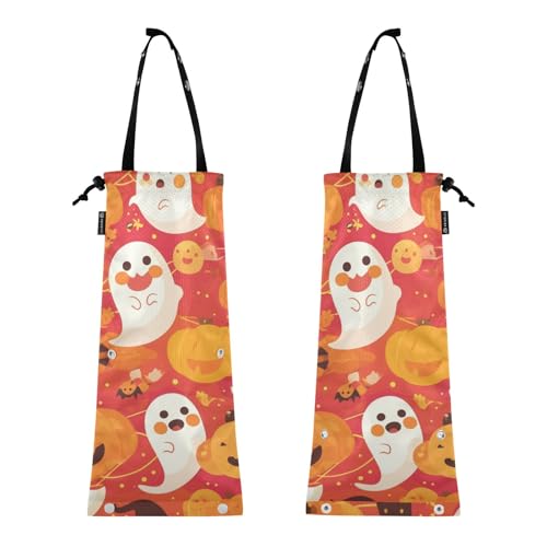 Auto Müllsack Auto Müllbeutel Müllsack für Auto Set mit 2 Mülltonnen für Autos Herbst Halloween Auto Müllsack Auto Müllbeutel Müllsack für Auto Set mit 2 Mülltonnen für Autos Herbst Halloween von GuoChe