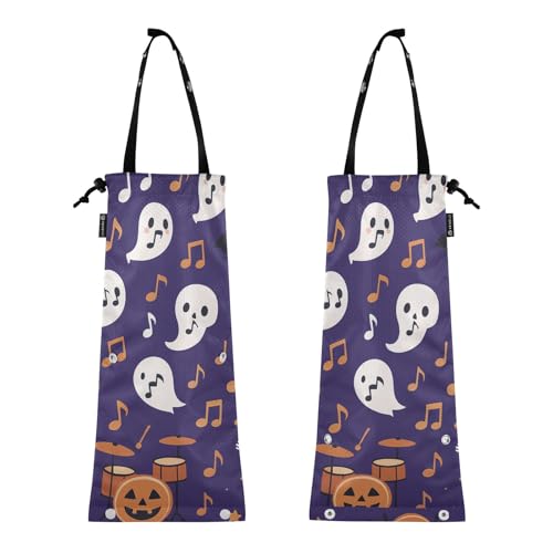 Auto-Müllsack für Auto, Müllbeutel, 2 Stück, Müllhalter für Auto, Halloween-Muster, Musikthema Auto-Müllsack für Auto, Müllbeutel, 2 Stück, Müllhalter für Auto, Halloween-Muster, Musikthema von GuoChe