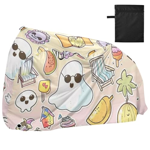 Ghosts Fruits Sommerartikel Fahrradabdeckung Outdoor Wasserdicht Outdoor Motorradabdeckung Fahrrad-Zubehör von GuoChe