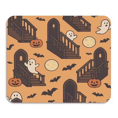 Gruselige Treppe Halloween-Muster Abtropfmatte saugfähige Kieselgur Matte Mikrofaser Haushaltsutensilien von GuoChe