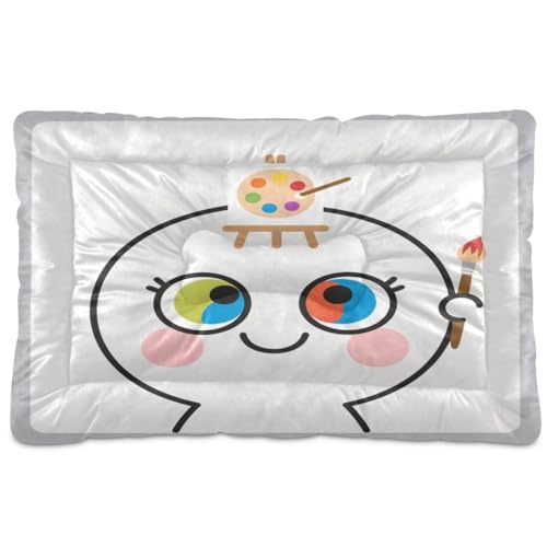 GuoChe Artistic Inspiration Look waschbares Hunde- und Katzenbett, weich, bequem, rutschfeste Unterseite, für große, mittelgroße und kleine Hunde, 91,4 x 61 cm GuoChe Artistic Inspiration Look waschbares Hunde- und Katzenbett, weich, bequem, rutschfeste Unterseite, für große, mittelgroße und kleine Hunde, 91,4 x 61 cm von GuoChe