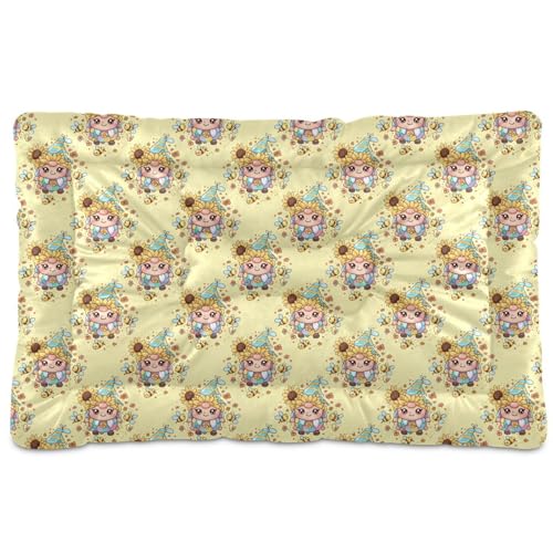 GuoChe Babybett mit Zwergenmuster, waschbar, weich, rutschfest, für mittelgroße und große Hunde, 91,4 x 61 cm GuoChe Babybett mit Zwergenmuster, waschbar, weich, rutschfest, für mittelgroße und große Hunde, 91,4 x 61 cm von GuoChe