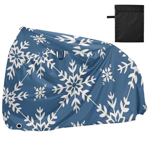 Snowflakes Fahrradabdeckungen, wasserdichte Motorradabdeckung, Fahrrad-Aufbewahrung Snowflakes Fahrradabdeckungen, wasserdichte Motorradabdeckung, Fahrrad-Aufbewahrung von GuoChe