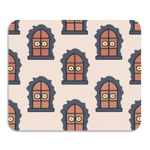 Vintage Fenster Halloween Muster saugfähige Kieselgur Matte Geschirr Trockenmatten waschbar Vintage Fenster Halloween Muster saugfähige Kieselgur Matte Geschirr Trockenmatten waschbar von GuoChe