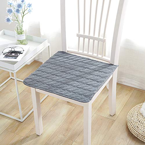 Stuhlauflage,Platz Plaid Stuhlkissen Dünnes Rutschfestes Auflage Sitzkissen für Bürostuhl Balkon Terrasse Innen Außenbereich,Sitzpolster für Gartenstuhl,Esszimmerstuhl,Tatami Bodenmatte I 50x50CM von GUOCU