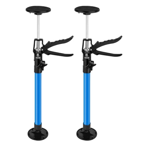 Guolich 2pcs Deckenstütze Montagestütze Einhandstütze Teleskopstütze 50-115cm Belastbar Bis 30 kg,Gerüste Teleskopstange Katzennetz Stützen Höhenverstellbar Für Trockenbau,Ausbau,etc Guolich 2pcs Deckenstütze Montagestütze Einhandstütze Teleskopstütze 50-115cm Belastbar Bis 30 kg,Gerüste Teleskopstange Katzennetz Stützen Höhenverstellbar Für Trockenbau,Ausbau,etc von Guolich