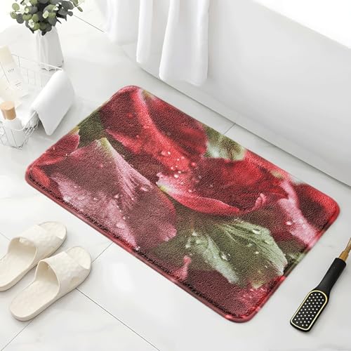 Badematte 40X60Cm Rot Grün Mikrofaser Badvorleger Fußmatte Badteppich Super Saugfähig Badezimmerteppich,Badematte rutschfest Waschbar,Badteppich Für Dusche Badewannen Badematte 40X60Cm Rot Grün Mikrofaser Badvorleger Fußmatte Badteppich Super Saugfähig Badezimmerteppich,Badematte rutschfest Waschbar,Badteppich Für Dusche Badewannen von Guoshuai