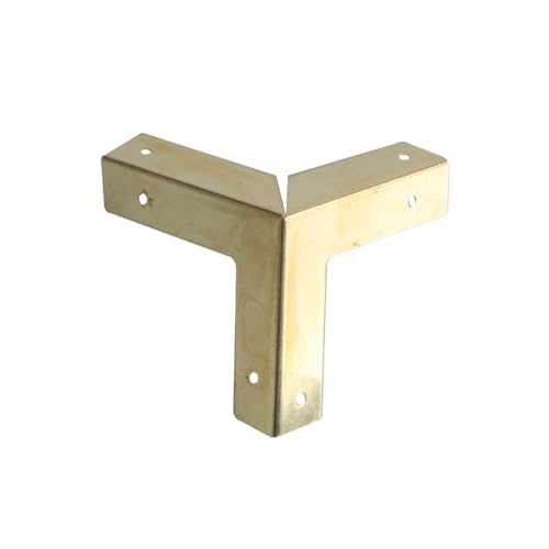 Eckenschutz Metall,Antik Möbel Ecken,Schutzecken Möbel Zubehör für Kisten Boxen Möbel Regal Tisch,Metall Eckenschutz Dekorative Schutz Schutzecken Kantenschutz für Schmuck Kasten Möbel,32mm/1.3in von Guoyoocc