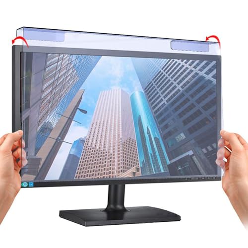 Guoyoocc Hängend Anti-Blaulichtfilter,für 12-27 Zoll Computer/Monitore,Blue Light Screen Filter,Anti Eye Strain,Abnehmbar Filter von Guoyoocc