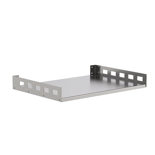 Guoyoocc Mikrowellenherd Rack,Mikrowelle Halterung Hängende Mikrowelle Halter Extra Ofen Regal Küchenregal Universalregal,40-60cmMehrere Größenoptionen (Silber) von Guoyoocc