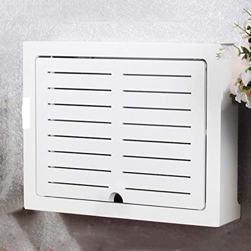 Guoyoocc Router aufbewahrungsbox,Router Box,WLAN schrankHub-Informationsbox,schwache Stromboxabdeckung,Wandhalterung mit Schloss von Guoyoocc