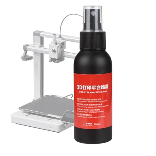 Gupcaqosjw 3D Drucker Bauplatte Kleber - 100ml Bauplatte Kleber Spray - Verhindert Verzug Mit Starker Haftung Für Modellbefestigung Bastelprojekte von Gupcaqosjw