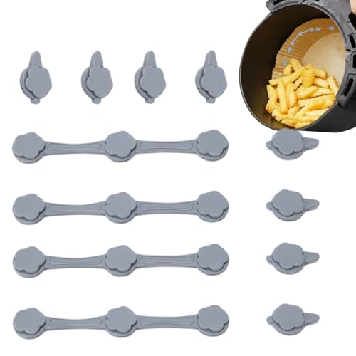 Gupcaqosjw 4 Stück Magnetschnalle Heißluftfritteuse, 10.5x1.5 Cm Heißluftfritteuse Magneten, Silikon-magnetschnalle Heißluftfritteusen, Magnet Clip Verschluss Für Fritteusen, Für Wohnungsbewohner Seni Gupcaqosjw 4 Stück Magnetschnalle Heißluftfritteuse, 10.5x1.5 Cm Heißluftfritteuse Magneten, Silikon-magnetschnalle Heißluftfritteusen, Magnet Clip Verschluss Für Fritteusen, Für Wohnungsbewohner Seni von Gupcaqosjw