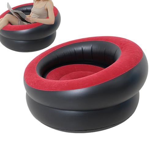 Gupcaqosjw Aufblasbarer Loungesessel,Luftsessel Bequemsessel - Tragbarer Flockbezug Outdoor Möbel Für Garten Terrasse Camping Innenbereiche Wohnzimmer Schlafzimmer Gupcaqosjw Aufblasbarer Loungesessel,Luftsessel Bequemsessel - Tragbarer Flockbezug Outdoor Möbel Für Garten Terrasse Camping Innenbereiche Wohnzimmer Schlafzimmer von Gupcaqosjw