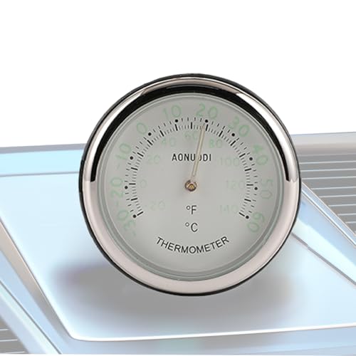 Gupcaqosjw Autoarmaturenbrett-Uhr,Auto-Thermometer Mit Klebefläche - Leuchtende Auto Deko für Boote LKW Außenbereich Zuhause Gupcaqosjw Autoarmaturenbrett-Uhr,Auto-Thermometer Mit Klebefläche - Leuchtende Auto Deko für Boote LKW Außenbereich Zuhause von Gupcaqosjw