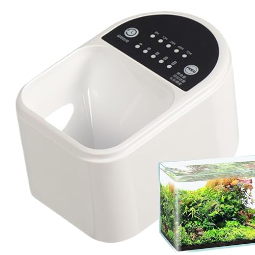 Gupcaqosjw Automatischer Fischfütterer - Batteriebetriebener Aquarium-Futterautomat - Smart Timer Für Teich & Urlaub Haustier Welsfütterung Gupcaqosjw Automatischer Fischfütterer - Batteriebetriebener Aquarium-Futterautomat - Smart Timer Für Teich & Urlaub Haustier Welsfütterung von Gupcaqosjw