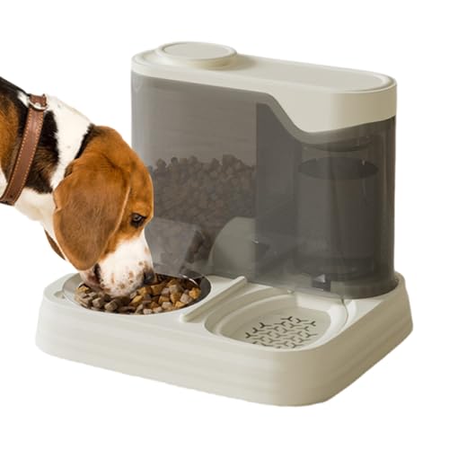 Gupcaqosjw Automatischer Hundefutterautomat,Futter- Und Wasserspender Für Haustiere | Multifunktionaler 2-in-1 Futterspender Für Mehrhaustierhaushalte, Wohnung, Küche & Schlafzimmer Gupcaqosjw Automatischer Hundefutterautomat,Futter- Und Wasserspender Für Haustiere | Multifunktionaler 2-in-1 Futterspender Für Mehrhaustierhaushalte, Wohnung, Küche & Schlafzimmer von Gupcaqosjw