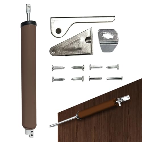 Gupcaqosjw Automatischer Türschließer,Türschließmechanismus Aus Aluminiumlegierung | Leise Selbstschließend Mit Einfacher Montage Für Wohnzimmer Küche Schlafzimmer Badezimmer von Gupcaqosjw