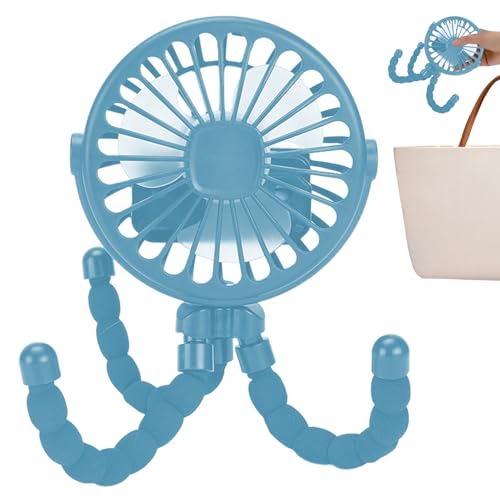 Gupcaqosjw Baby Ventilator Kinderwagen, 9.5 X 9.5 X 21 Cm Lüfter Stativ, Kinderwagen Ventilator Mini, Clip Ventilator, Flexibler Stativ-Handlüfter, Stroller Fan 3 Geschwindigkeiten 360°Drehbar Gupcaqosjw Baby Ventilator Kinderwagen, 9.5 X 9.5 X 21 Cm Lüfter Stativ, Kinderwagen Ventilator Mini, Clip Ventilator, Flexibler Stativ-Handlüfter, Stroller Fan 3 Geschwindigkeiten 360°Drehbar von Gupcaqosjw