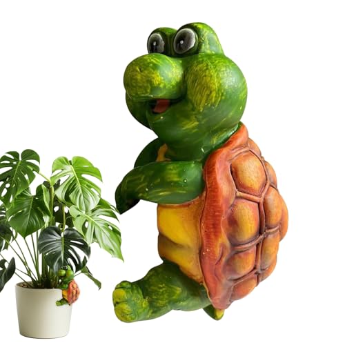 Gupcaqosjw Blumentopfhalter - Dezente Deko Für Blumentöpfe | Niedlicher Mit Schildkrötenpanzer Wetterbeständig Für Garten Teich Balkon Gupcaqosjw Blumentopfhalter - Dezente Deko Für Blumentöpfe | Niedlicher Mit Schildkrötenpanzer Wetterbeständig Für Garten Teich Balkon von Gupcaqosjw