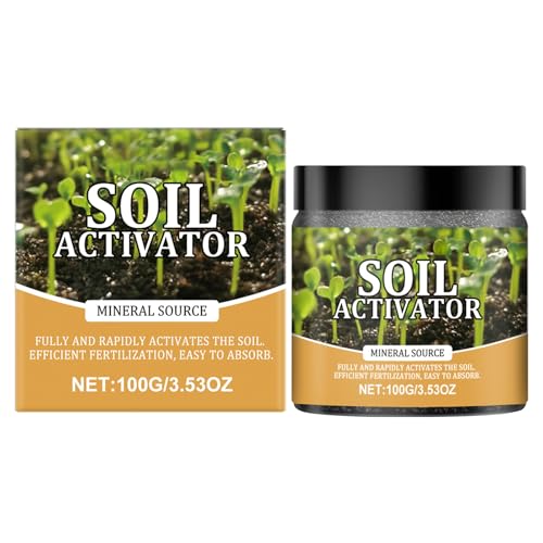 Gupcaqosjw Bodenaktivator Für Pflanzen | 100 g Bodenlockerer | Dünger Für Wurzelbildung Tomaten Gemüse Blumen Bonsai Hochbeet Garten Gupcaqosjw Bodenaktivator Für Pflanzen | 100 g Bodenlockerer | Dünger Für Wurzelbildung Tomaten Gemüse Blumen Bonsai Hochbeet Garten von Gupcaqosjw
