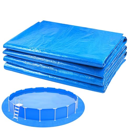 Gupcaqosjw Bodenplane Rund, Pool Unterlage, Runde Poolunterlage, Swimmingpool Bodenschutzplane Bodenmatte, Poolmatte, Matte, Anti-Rutsch UV-Stabil Reißfest Pool-Bodenplane Gupcaqosjw Bodenplane Rund, Pool Unterlage, Runde Poolunterlage, Swimmingpool Bodenschutzplane Bodenmatte, Poolmatte, Matte, Anti-Rutsch UV-Stabil Reißfest Pool-Bodenplane von Gupcaqosjw