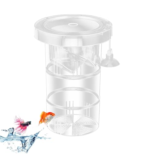 Gupcaqosjw Brutbox für Aquarium - Aquarium Absetzbox | Einstellbares Wiederverwendbares Refugium zur Brutaufzucht und Lebendfutterzucht für Aquariumbewohner von Gupcaqosjw