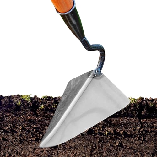 Gupcaqosjw Gartenhacken - Handliches Unkrautstecher Grabewerkzeug | Multifunktionale Hand-Dreieckhacke Zur Bodenlockerung Beetpflege Gartengestaltung von Gupcaqosjw