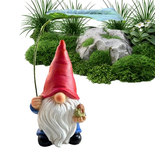 Gupcaqosjw Gartenzwerg | Garten Deko Außenbereich - 16.5cm Freche Harzfiguren Für Garten Deko Terrasse Teich Beet Vorgarten Halloween Innen Außen Gupcaqosjw Gartenzwerg | Garten Deko Außenbereich - 16.5cm Freche Harzfiguren Für Garten Deko Terrasse Teich Beet Vorgarten Halloween Innen Außen von Gupcaqosjw