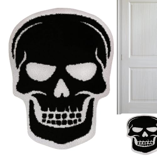 Gupcaqosjw Gothic Badezimmer Teppich | Türteppich,40x60 cm Gothic Teppich Für Eingang Bad Dusche Boden Schlafzimmer Halloween Gupcaqosjw Gothic Badezimmer Teppich | Türteppich,40x60 cm Gothic Teppich Für Eingang Bad Dusche Boden Schlafzimmer Halloween von Gupcaqosjw