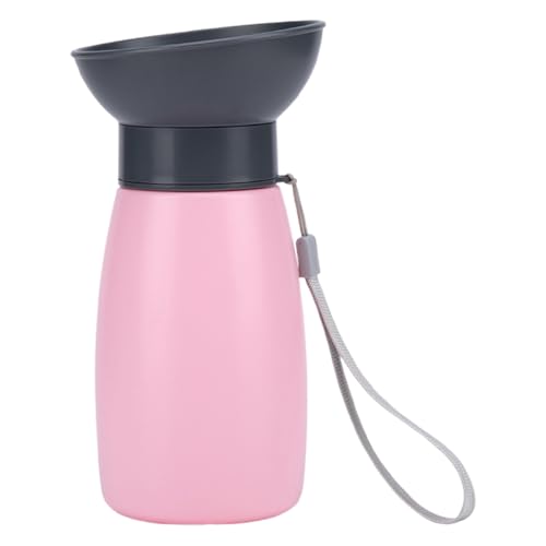 Gupcaqosjw Hundetrinkflasche - 600ml Wanderflasche Für Hunde - Auslaufsicherer Trinkbehälter Für Unterwegs Spaziergang Reise Outdoor Wandern Roadtrip Rucksack Tiere von Gupcaqosjw